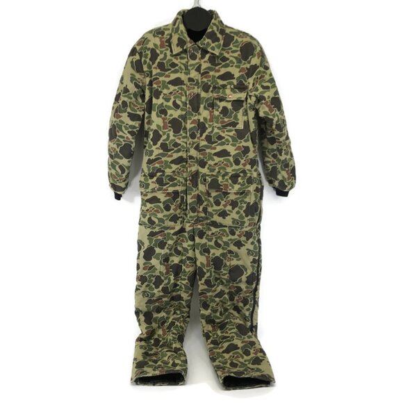 RedHead Camouflage Coveralls Men's Large Insulated Utility Hunting Outdoor - Picture 1 of 16